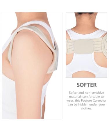 Buy Healifty Hunchback Posture Correction Belt Tank Top for Men - Adjustable Straps Comfortable Spandex Ideal Posture Corrector - Buy Online on GoSupps.com