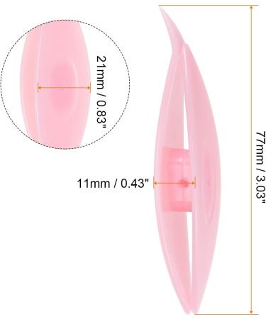 Harfington 3pcs Tatting Shuttles - Colorful Plastic Lace-Making Tools | DIY Hand Craft Supplies in Blue Purple Pink - Buy Online on GoSupps.com