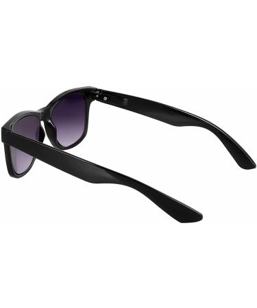Unisex Reading Sunglasses - 3 Pairs Full Frame Sun Readers (Non-Bifocal) Black & Blue 2.25x - Buy Online on GoSupps.com