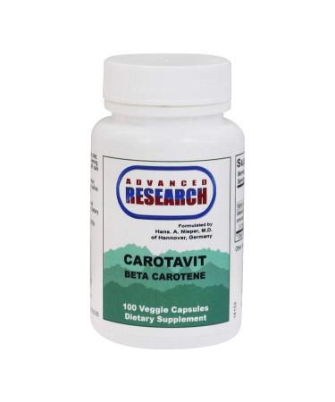 Advanced Nutritional Research Carotavit Beta Carotene 100 Veg Capsules