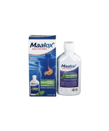 Maalox Upset Stomach Reliever / Antidiarreal Total Relief Maximum Strength Peppermint Liquid