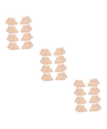 Healvian 12 Pairs Five Toe Socks Peep Toe Socks Half Socks Cotton Socks No Show Socks