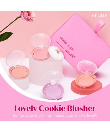 ETUDE Lovely Cookie Blusher 4g (#RD301 Red Grapefruit Pudding Pack of 1) #Rd301 Red Grapefruit Pudding 4 g (Pack of 1) - Buy Online on GoSupps.com
