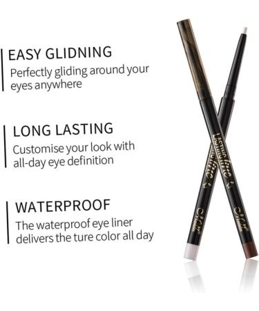 KALLORY Eyeliner Pencil Eye Pencil Women Makeup Waterproof Eye Liner Make up Eyebrow Pencil E43 - Buy Online on GoSupps.com