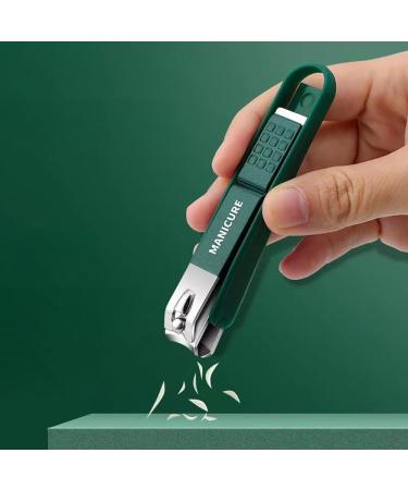 RIMEI Nail Clippers Set Stainless Steel self-Collecting Nail Cutter& Sharp Oblique Toe Nail Clipper & Nail File for Adult Men Women Seniors - Buy Online on GoSupps.com