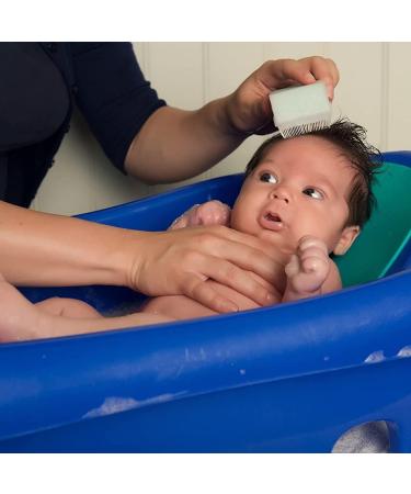 Scalp Scrubbie Cradle Cap Brush 3-Pack - Sterile and Safe Baby Brush and Sponge for Cradle Cap Treatment and Bath Time - Buy Online on GoSupps.com