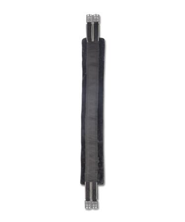 WALDHAUSEN saddle girth with teddy fur black length 145 cm
