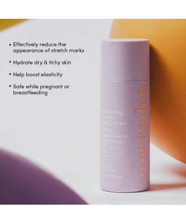 Evereden Mama Must-Have DUO: Golden Belly Stretch Mark Oil & Nourishing Cream - Vegan Maternity Skincare for Stretch Mark Reduction & Hydration - Buy Online on GoSupps.com
