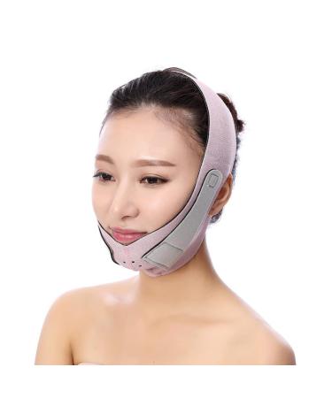 MAGICLULU Slimmer Chin Lift Band V Thin -lifting Artifact Chin Cheek Slim Thin Masseter Chin Peel off Belt Facial Slimming Thin Noodles Pink Care