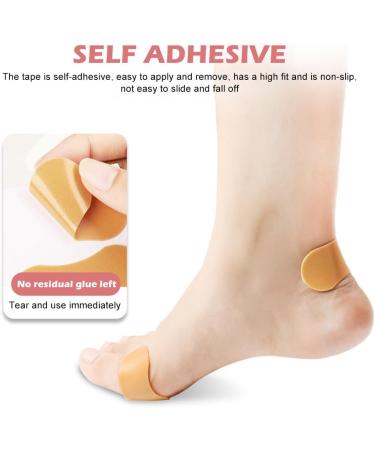 7 Sheets Moleskin Tape for Feet Self Adhesive Foot Patches Soft Foam Anti-Slip High Heel Sticker Patches Protection Bandage Strips Reduce Chafing Pain Blisters Prevention and Healing(Size:08pcs) - Buy Online on GoSupps.com