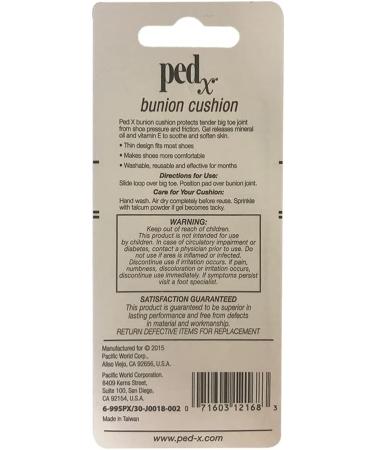 Reusable Bunion Relief Protector Guards - Washable Big Toe Gel Pad Shield for Friction Pressure Pain - Joint Cushion Corn Foot Pain Relief Spacer - Buy Online on GoSupps.com