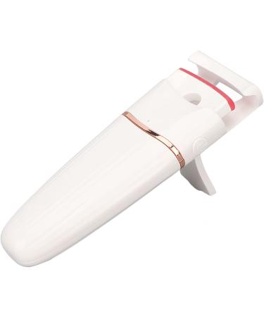 Qukaim Eyelashes Curler Electric Eyelash Curler Heated Fast Heating USB Rechargeable Temperature Sensitive Silicone Curler White - Buy Online on GoSupps.com