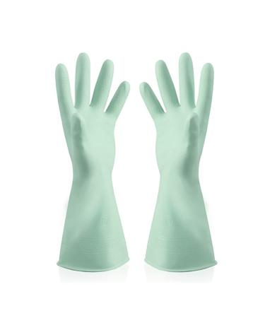 Rubber Latex Durability Resistant Anti-Slip Dishwashing Easy to Clean Gloves Washing Bowls Gloves Tools