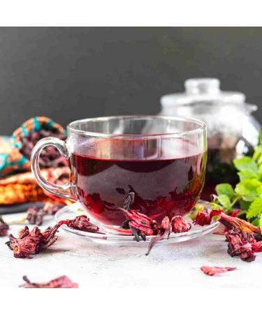  Tazarin LTD 100g Hibiscus Flowers - Dried Hibiscus Flowers - Intense Aroma & Flavor - Mild & Aromatic Hibiscus Tea - 100% Natural Pure & Additive Free | Premium Quality - Tazarin Ltd - Buy Online on GoSupps.com