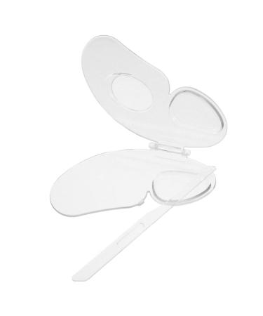 MERRYHAPY MERRYHAPY 1 Makeup Palette Watercolor Painting Supplies Oil Painting Palette Color Mixing Palettes Makeup Plate Acrylic Art Palette