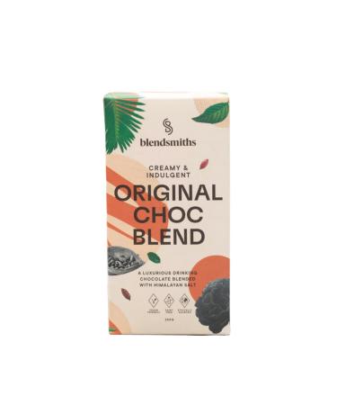 BLENDSMITHS | Original Hot Chocolate Blend | Velvety Ivory Coast Cocoa Drinking Chocolate | 250g Box - 11 servings Chocolate 250g Bag