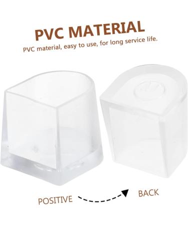 TENDYCOCO 16 Pairs High Heels Heel Covers - Non-Slip PVC Latin Shoes for Women | International Shipping Available - Buy Online on GoSupps.com