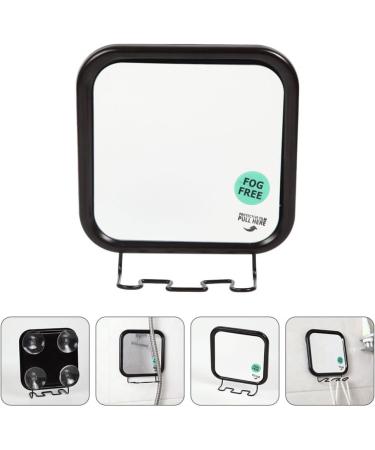 Beavorty Fogless Shower Mirror | Suction Cup Makeup Mirror | Largest Bathroom Wall Hanging | Portable Handheld Camping Mirror - Buy Online on GoSupps.com