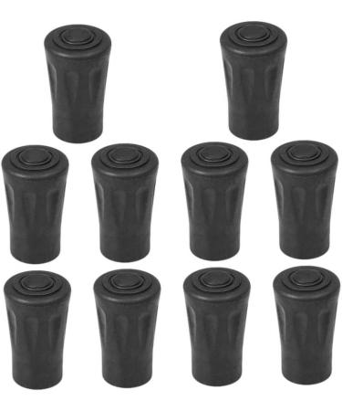 Walking Stick Caps Crutch Cane Rubber Protectors Replacement Feet Tips End for Hiking Poles 10Pcs. - Buy Online on GoSupps.com