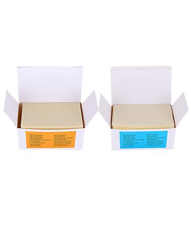SAFIGLE Papier Permanent Jetable 2 Bo tes Format Standard Haute Absorption Protection Cheveux Professionnel Salon Coiffure Usage Professionnel et Domicile Couleur Al atoire