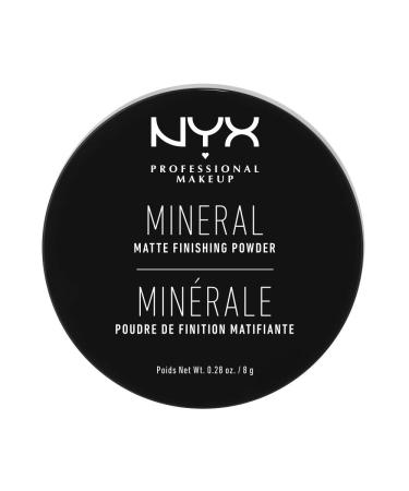 NYX Professional Makeup Mineral Finishing Powder | Loose Matt Finish Powder | Oil Absorbing Vegan Formula | Medium/Dark 02 - Buy Online on GoSupps.com