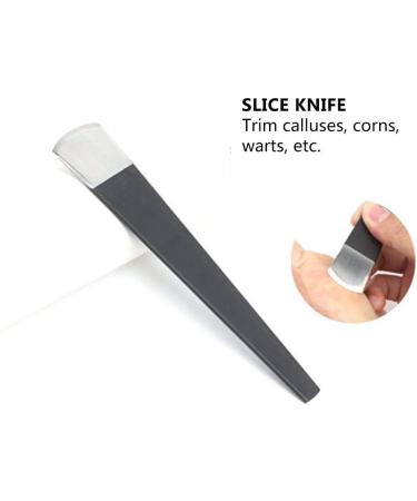 Professional Foot Callus Remover Set | Effective Dead Skin & Corn Removal Pedicure Knife & Rasp - Buy Online on GoSupps.com