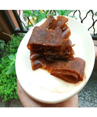 Aam papad aam papad Mango Candy Mouth waterinh chew Mango | Veganic Dried Khatti Patti Aam Papad 400g | Khatta Masala Aam papad | Dried Spicy Mango Fruit Bar | Amritsari Khatti Patti Aam Papad (400g) - Buy Online on GoSupps.com