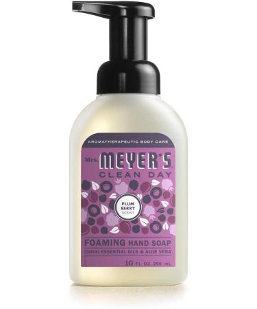 MRS. MEYER'S CLEAN DAY Foaming Hand Soap  Plum Berry (10 Fl Oz (Pack of 1)) One Size