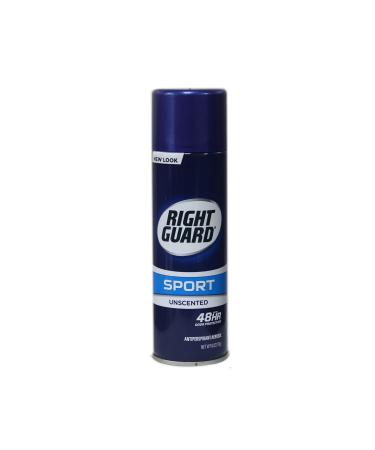 Right Guard Sport Unscented Aerosol Antiperspirant Spray 6 oz - Pack of 2 - Buy Online on GoSupps.com