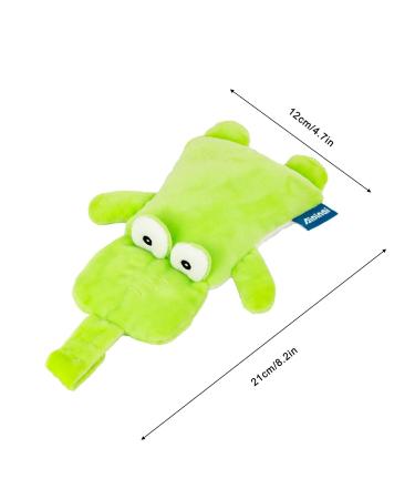 Buy Baby Pacifier with Cuddly Toy Soothing Plush Combi Set for Newborns 0-18 Months Calming Frog Soothie - Buy Online on GoSupps.com