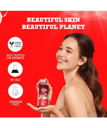 Koji White Kojic Acid Body Wash | Skin Brightening Cleanser with Flower Acid Extracts, Hyaluronic Acid, Vitamin E & B5 | Vegan | 10.82 Fl Oz - Buy Online on GoSupps.com