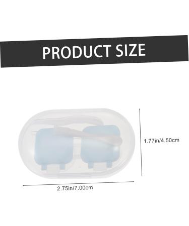 Buy Healvian 5 Sets Push Glasses Case & Contact Lens Container - Durable PP Holder for Travel - Shop Internationally! - Buy Online on GoSupps.com