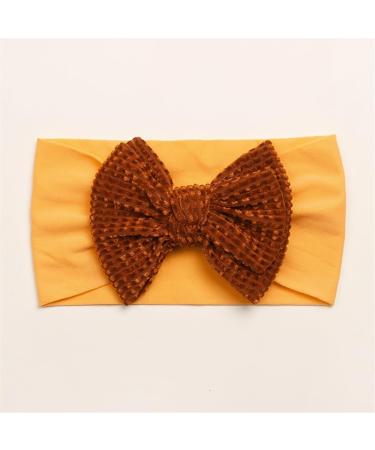 JSGHGDF Bow Hair Bands Elastic Headwear for Girl Autumn Winter Headbands Head Wraps Hairbands Hair Accessories Photography Props Deep Pink - Buy Online on GoSupps.com