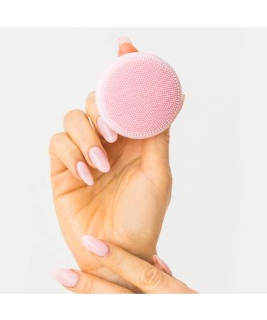 Koa Life Electric Face Scrubber - Electric Facial Cleansing Brush Face Scrubber Exfoliator Deeply Cleanse Pores Beauty Tool Sensitive Skin - Pink