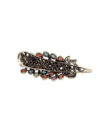 Buy Retro Rhinestone Peacock Phoenix Hair Clip | Trendy Hair Accessories for International Shipping - Buy Online on GoSupps.com