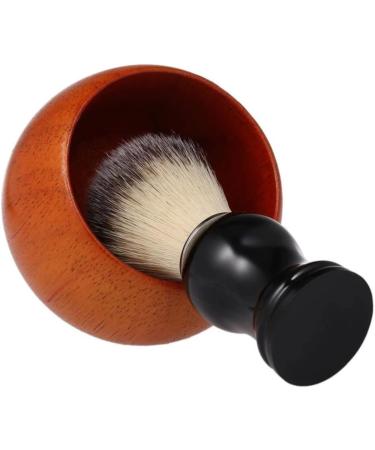 Luxury Healeved Shaving Bowl Set - Wooden Cup Brushes & Shell Soap for a Premium Shaving Experience - Buy Online on GoSupps.com