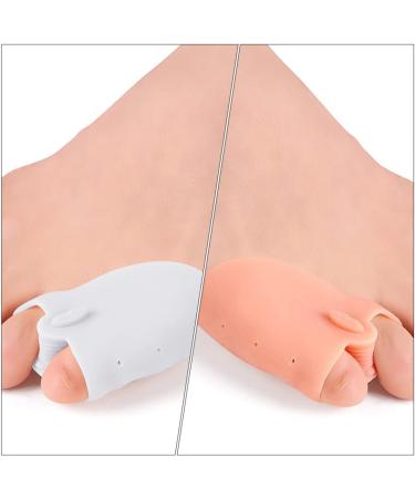 Minkissy Toe Splitters Cushion Alignment Corrector - Varus, Hammer Toe Straightener for Bunion Relief - Comfortable Reusable Nursing Clip (2 Pairs) - Buy Online on GoSupps.com