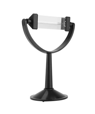 Optical Glass Triangular Prism with Stand for Teaching Light Spectrum Physics and Photo Photography Prism
