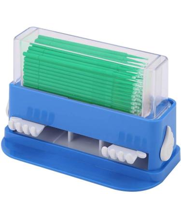 Verdant Touch Dental Micro Brushes - Disposable Micro Applicator Tips Bendable Green Sticks 100 Count with Dispenser Box for Perfect Oral Care - Buy Online on GoSupps.com