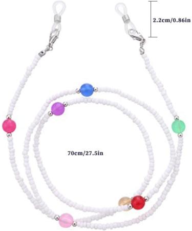 Buy SBTRKT 5-Piece Alloy Eye Chain | Rust-Free Waterproof Stylish & Non-Slip | Perfect for Sunglasses & Mirrors | International Shipping Available - Buy Online on GoSupps.com