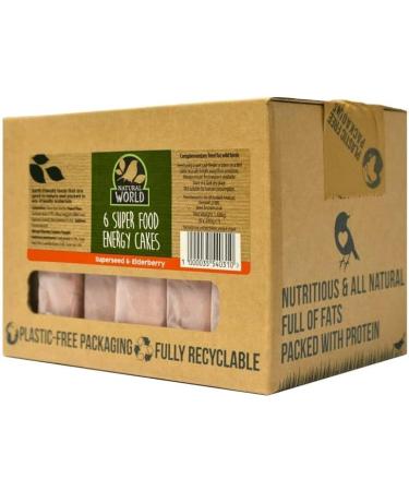 Supr Food Energy Cakes 6pk - Superseed & Elderberry - Buy Online on GoSupps.com