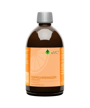 EMC carpet cleaner - probiotic cleaner for all types of carpets effective removal of smells & stubborn stains deep cleaning for a healthy indoor climate 500ml 500 ml (1 Pack)