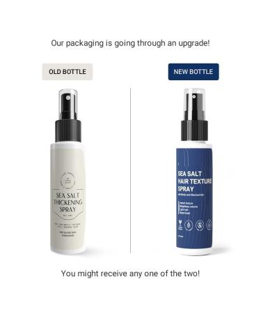Sea Salt Volumizing Hair Spray For Beachy Locks & Natural Waves | Adds Volume & Texture To Hair Without Any Crunchy Feel | Made for All Hair Types With Sea Salt Biotin & Niacinamide | 50ML - Buy Online on GoSupps.com