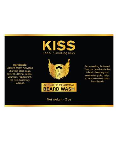 Shop Activated Charcoal Beard Wash - 2oz | Cleanse & Refresh Your Beard - Buy Online on GoSupps.com