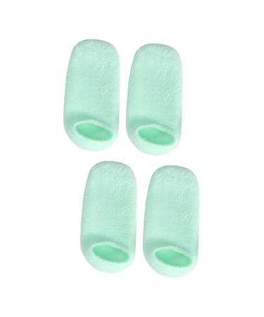 minkissy 2 Pairs Moisturising Socks and Gloves Anti-Crack Socks Rough Heel Socks Footcare Socks Hard Feet Socks Spa Feet Sleeves Moisturizing Socks Ankle Socks Cosmetic Yarn