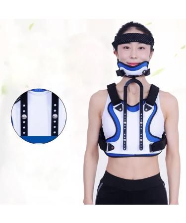 Buy GramStudio Adjustable Cervical Thoracic Orthosis - Head-Neck-Chest Brace & Neck Traction Device for Ultimate Support | International Shipping Available - Buy Online on GoSupps.com