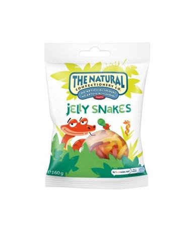 Natural Confectionery Co Jelly Snakes 160gr x 10 pack