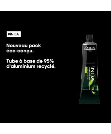 L'Or al Professionnel iNOA 7.8 Blonde Mocha Ammonia-Free & Vegan Permanent Hair Color Covers up to 100% of White Hair Vibrant & Long-Lasting Color 60 g - Buy Online on GoSupps.com
