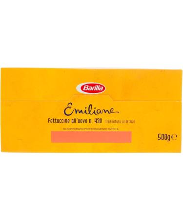  Italian Gourmet E.R. Barilla Egg Pasta Le Emiliane Fettuccine Egg Pasta 500g + Italian Polpa Gourmet 400g Pack of 6 - Buy Online on GoSupps.com