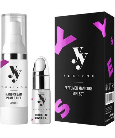 Yes!You Perfumed Manicure Mini 2-Piece Set: Power Life Cuticle Oil & Hand Cream - Buy Online on GoSupps.com